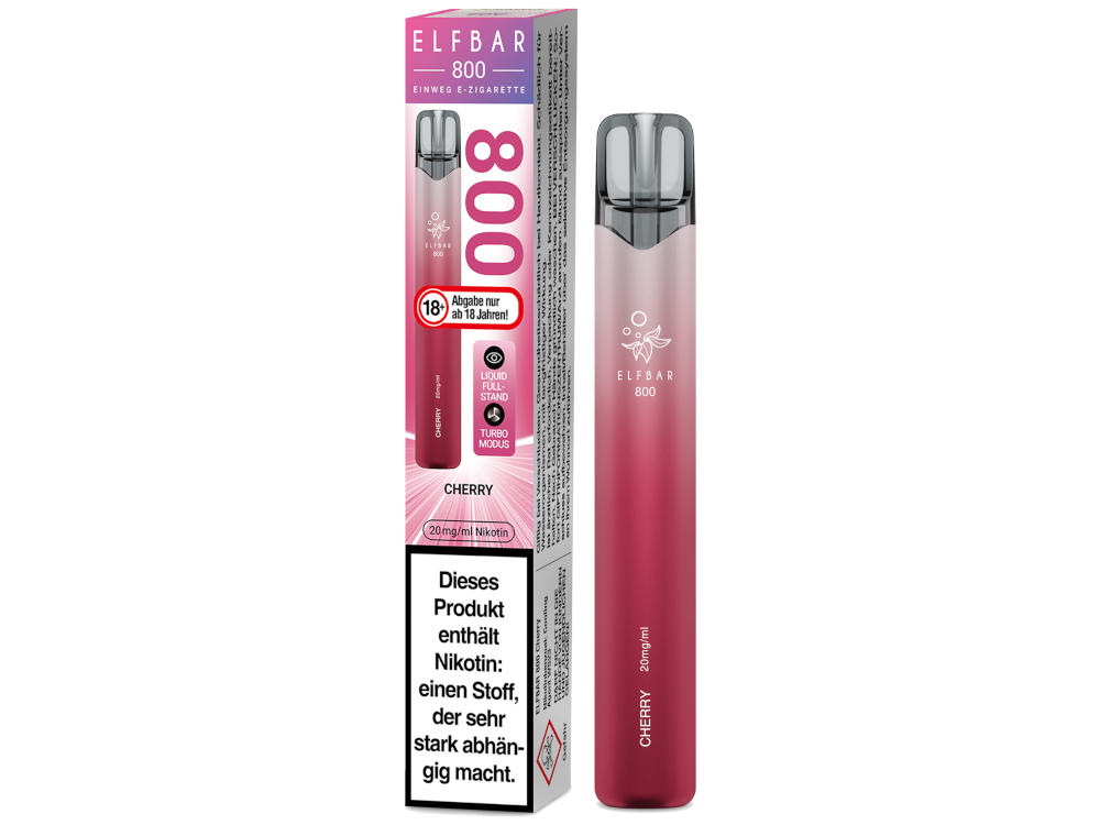 Elfbar 800 Einweg E-Zigarette - Blueberry Geschmack Erleben