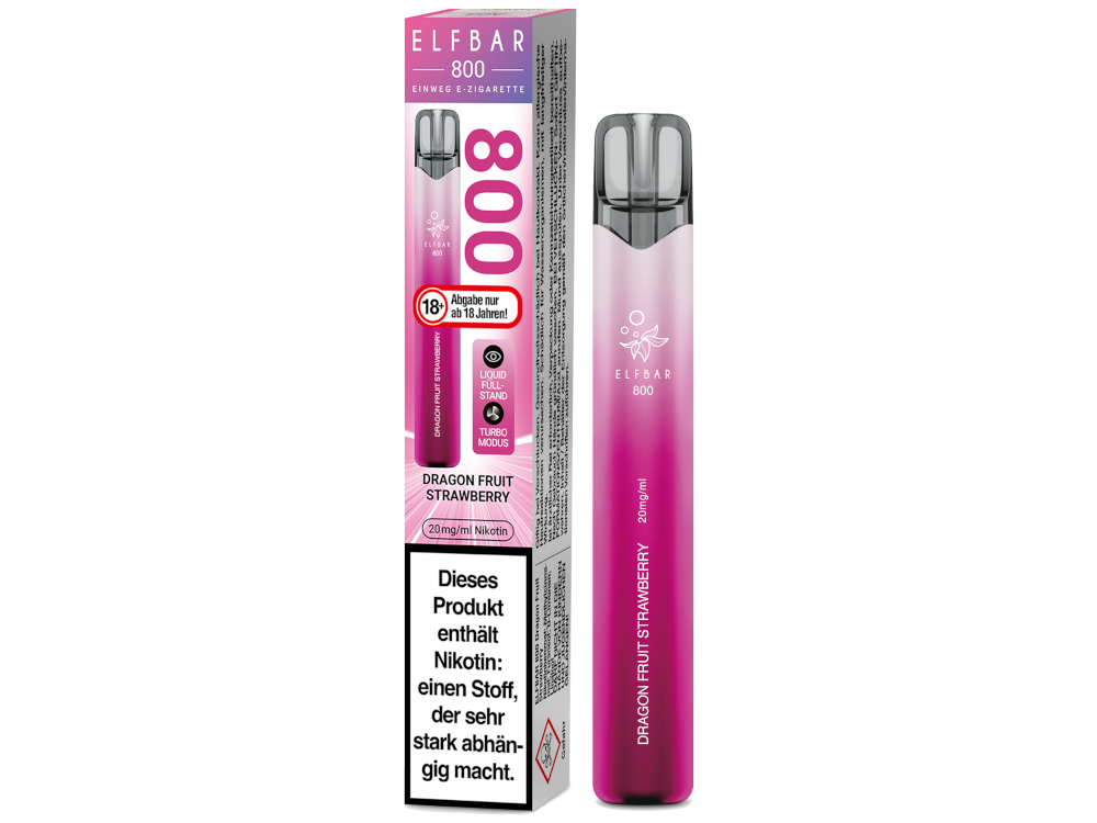 Elfbar 800 Einweg E-Zigarette - Blueberry Geschmack Erleben