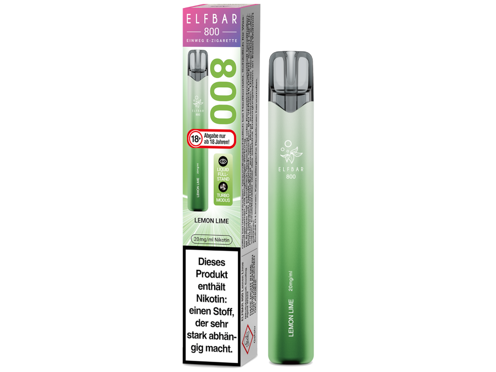 Elfbar 800 Einweg E-Zigarette - Blueberry Geschmack Erleben