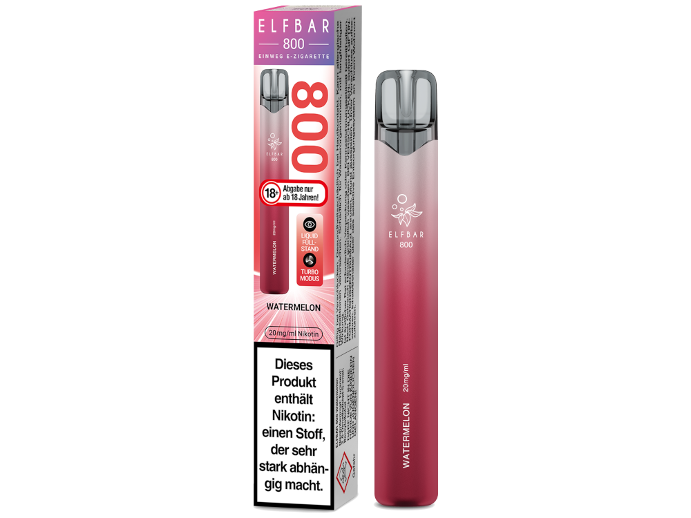 Elfbar 800 Einweg E-Zigarette - Blueberry Geschmack Erleben