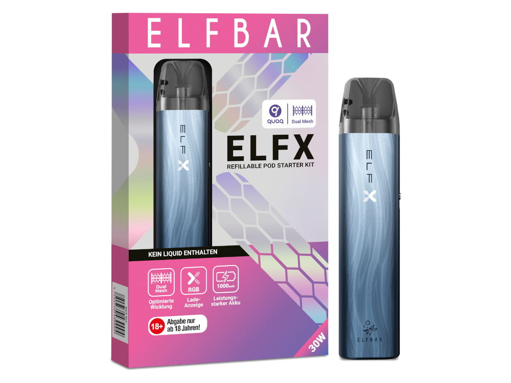 Elfbar - Elfx E-Zigaretten Set Mit Top-Filling-System