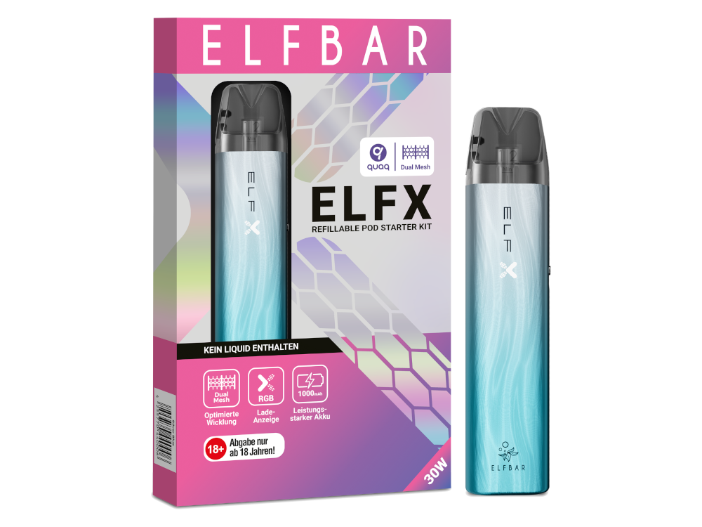 Elfbar - Elfx E-Zigaretten Set Mit Top-Filling-System