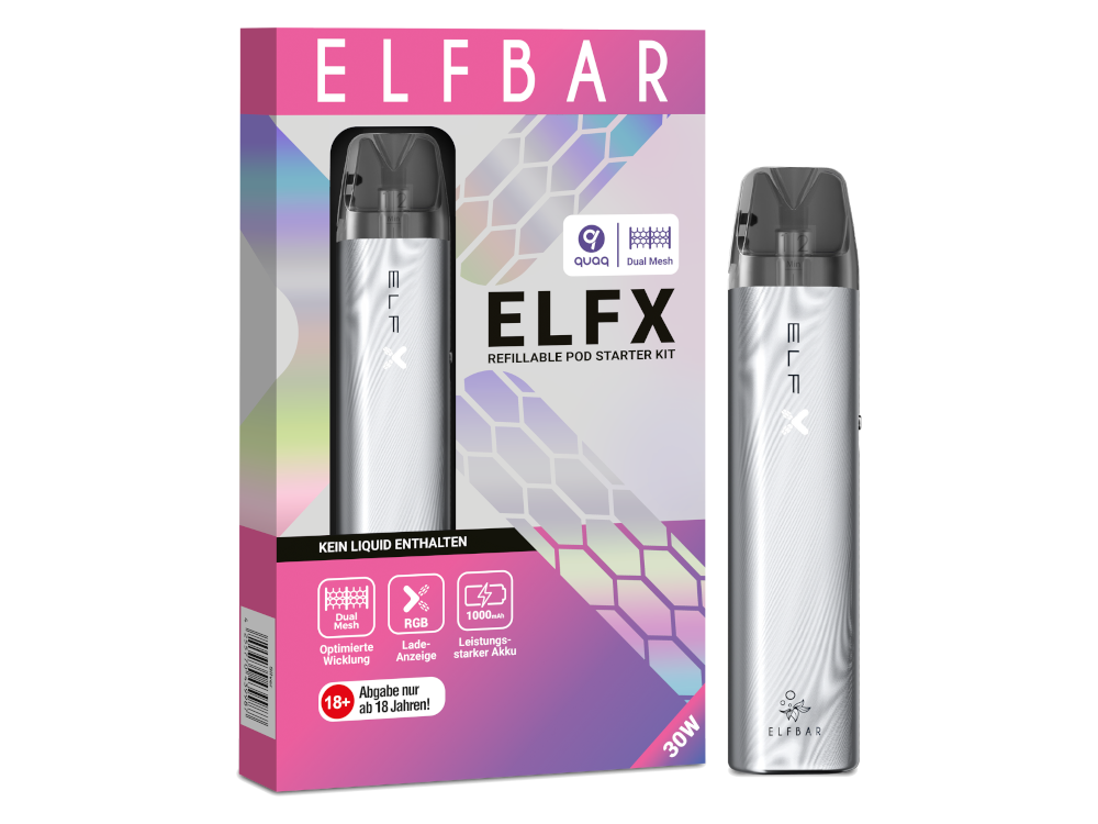 Elfbar - Elfx E-Zigaretten Set Mit Top-Filling-System
