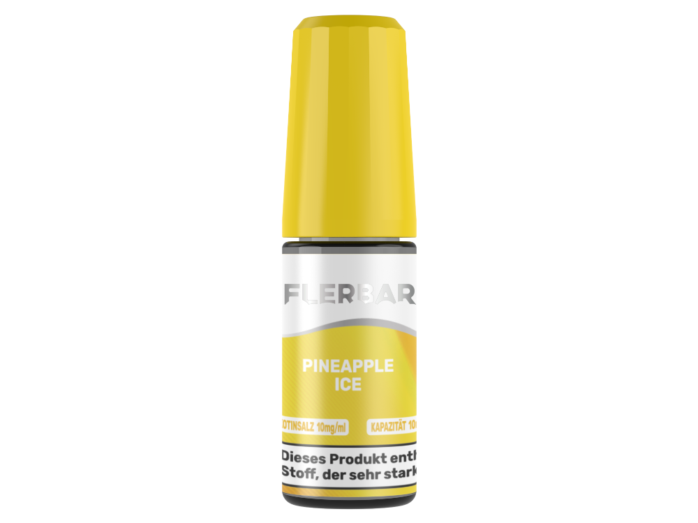 Flerbar Liquid Nikotinsalz Pineapple Ice Frischer Geschmack