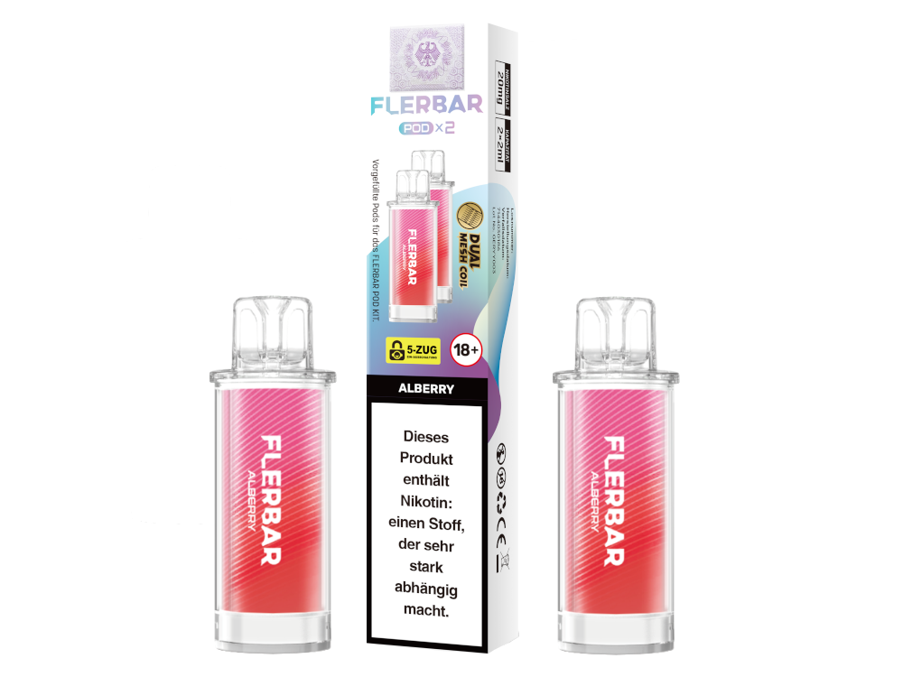 Flerbar - POD (2 Stück pro Packung) - Apple Ice