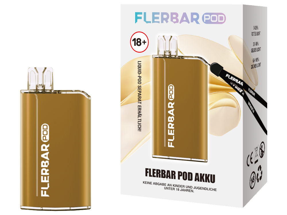 Flerbar - POD Akku 500 mAh mit Schnellladefunktion