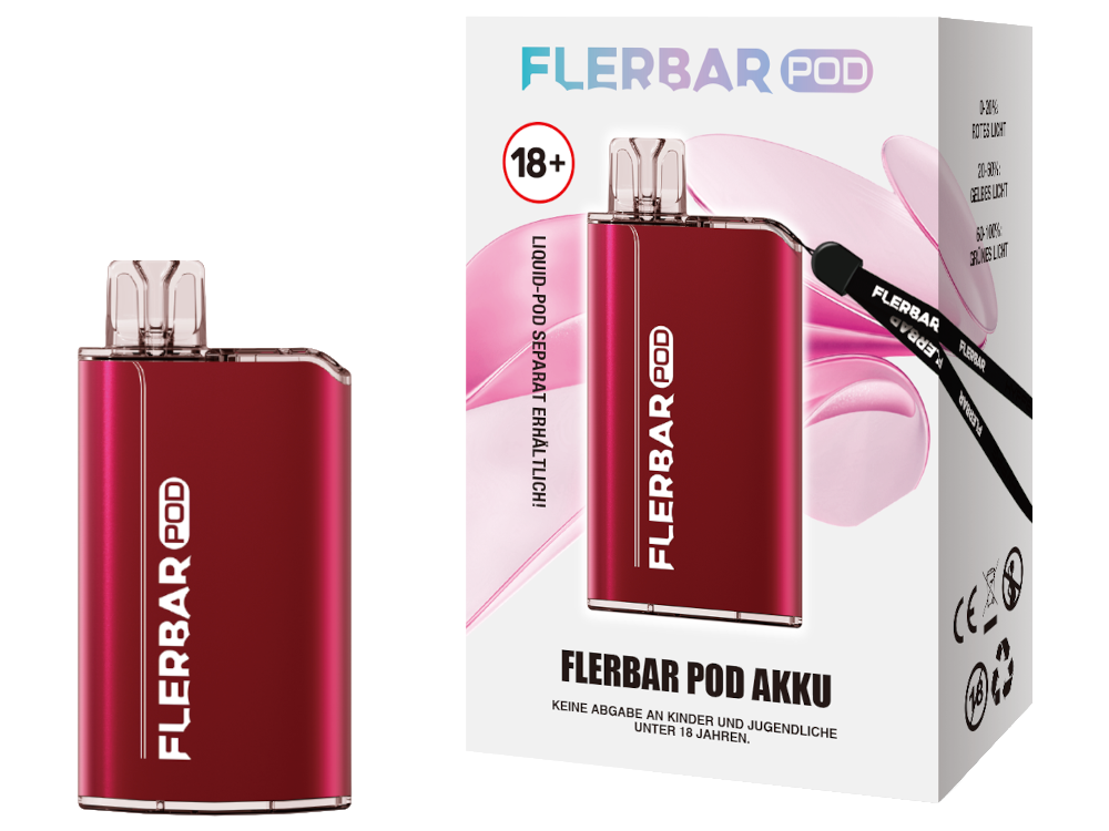 Flerbar - POD Akku 500 mAh mit Schnellladefunktion