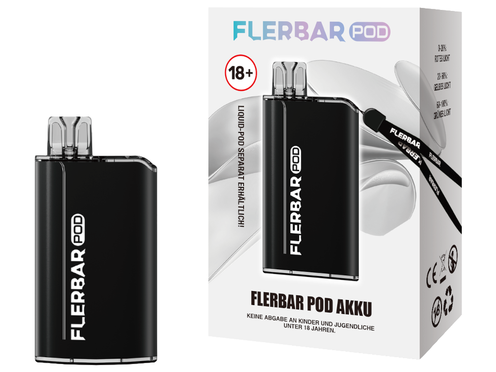Flerbar - POD Akku 500 mAh mit Schnellladefunktion
