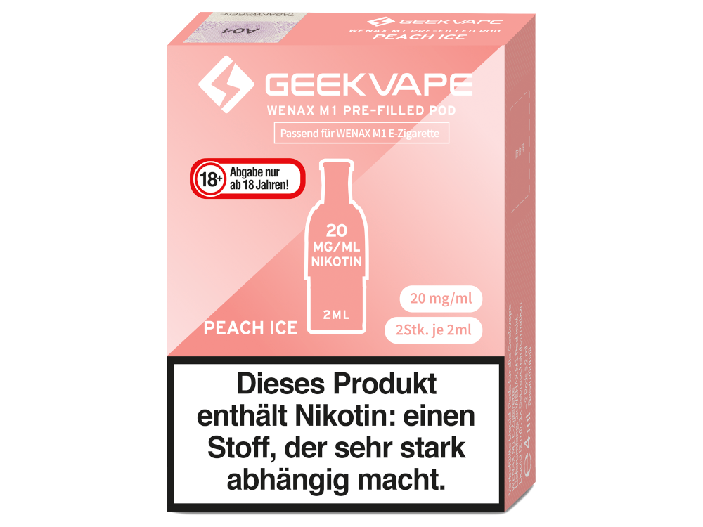 GeekVape Wenax M1 Pod 2 Stück Blueberry Ice Genuss