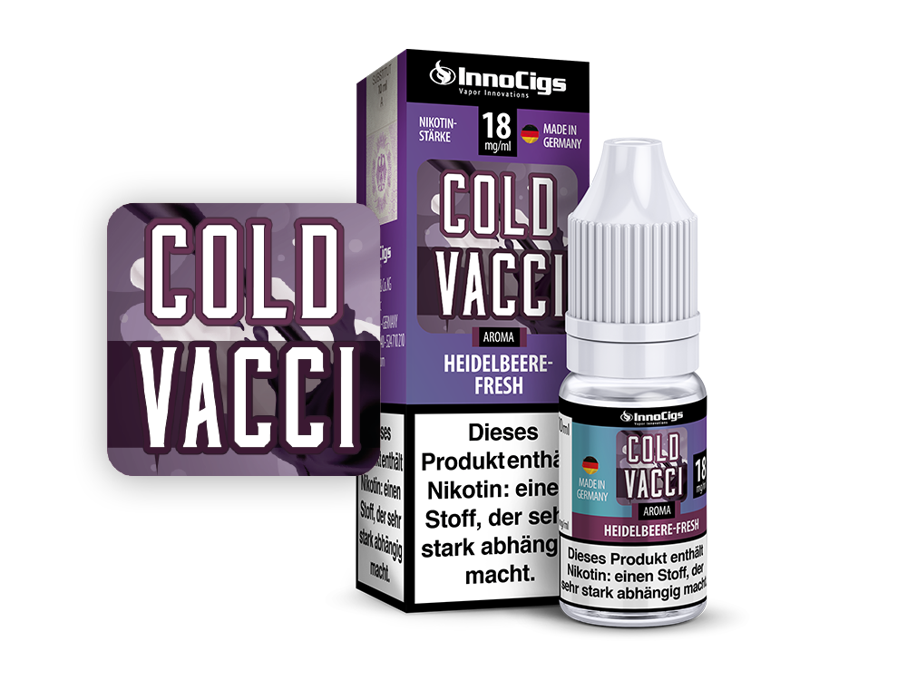 Cold Vacci Heidelbeere-Fresh Aroma für E-Zigaretten