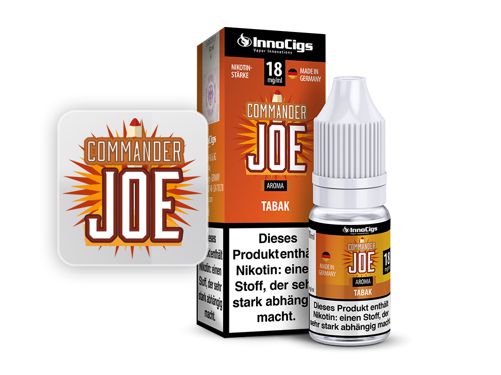 Commander Joe Tabak Aroma - Genuss Für E-Zigaretten
