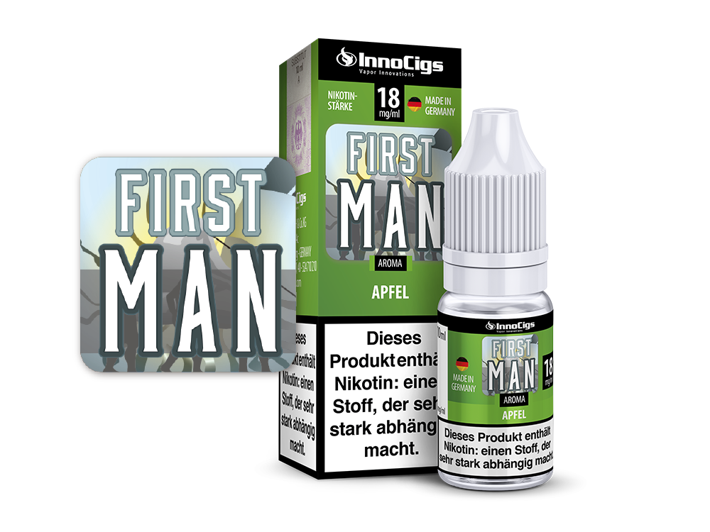 First Man Apfel Aroma - Geschmack für E-Zigaretten