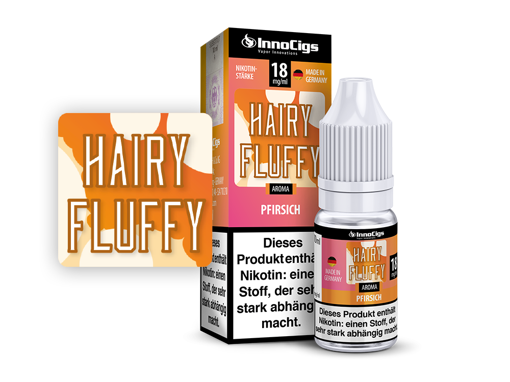 Hairy Fluffy Pfirsich Aroma - Fruchtiger Genuss für E-Zigaretten