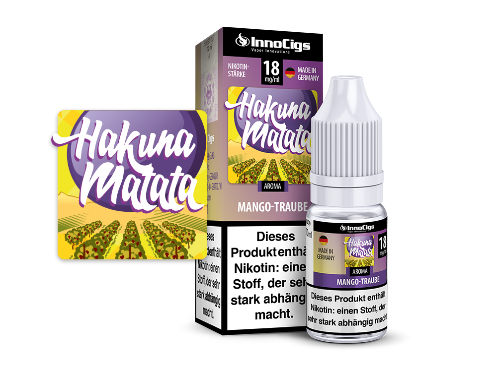 Hakuna Matata Traube Aroma - Fruchtiger Genuss für E-Zigaretten