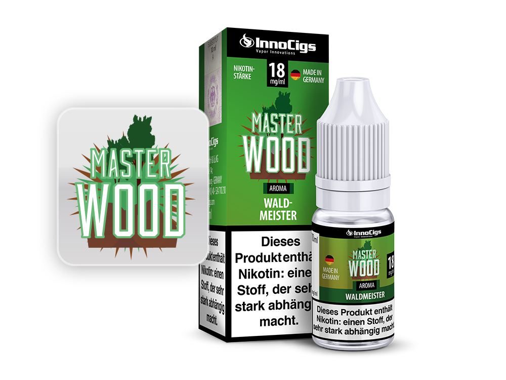 Master Wood Waldmeister Aroma - Erfrischendes Liquid für E-Zigaretten
