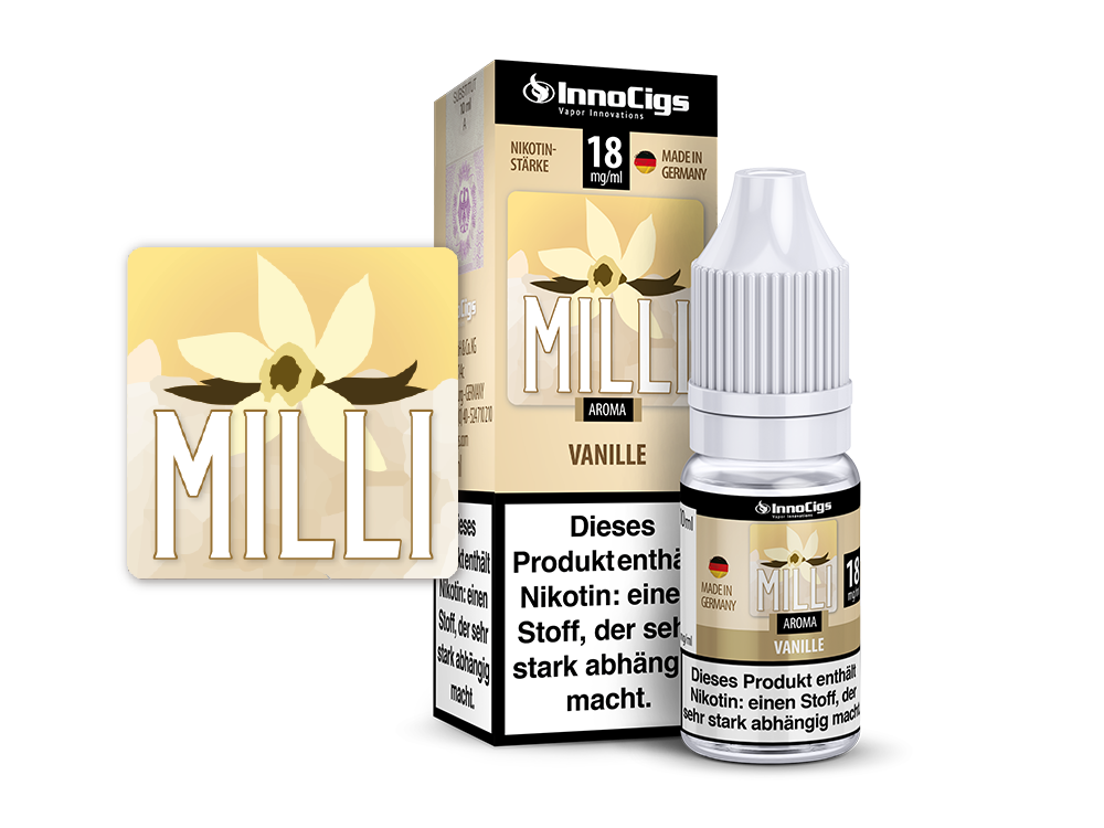 Milli Vanille Aroma - Liquid für E-Zigaretten Genuss