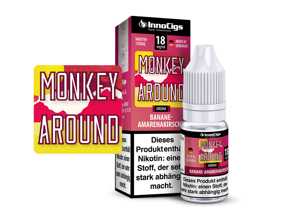 Monkey Around Bananen-Amarenakirsche Aroma für E-Zigaretten