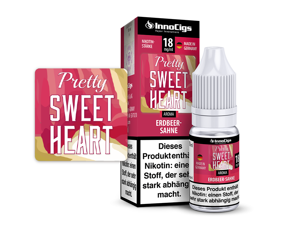 Pretty Sweetheart Sahne-Erdbeer Aroma für E-Zigaretten
