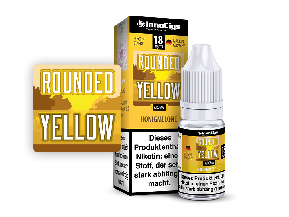 Rounded Yellow Honigmelonen Aroma für E-Zigaretten Genuss