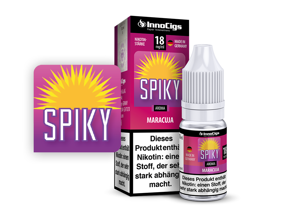 Spiky Maracuja Aroma - Liquid für E-Zigaretten Genuss