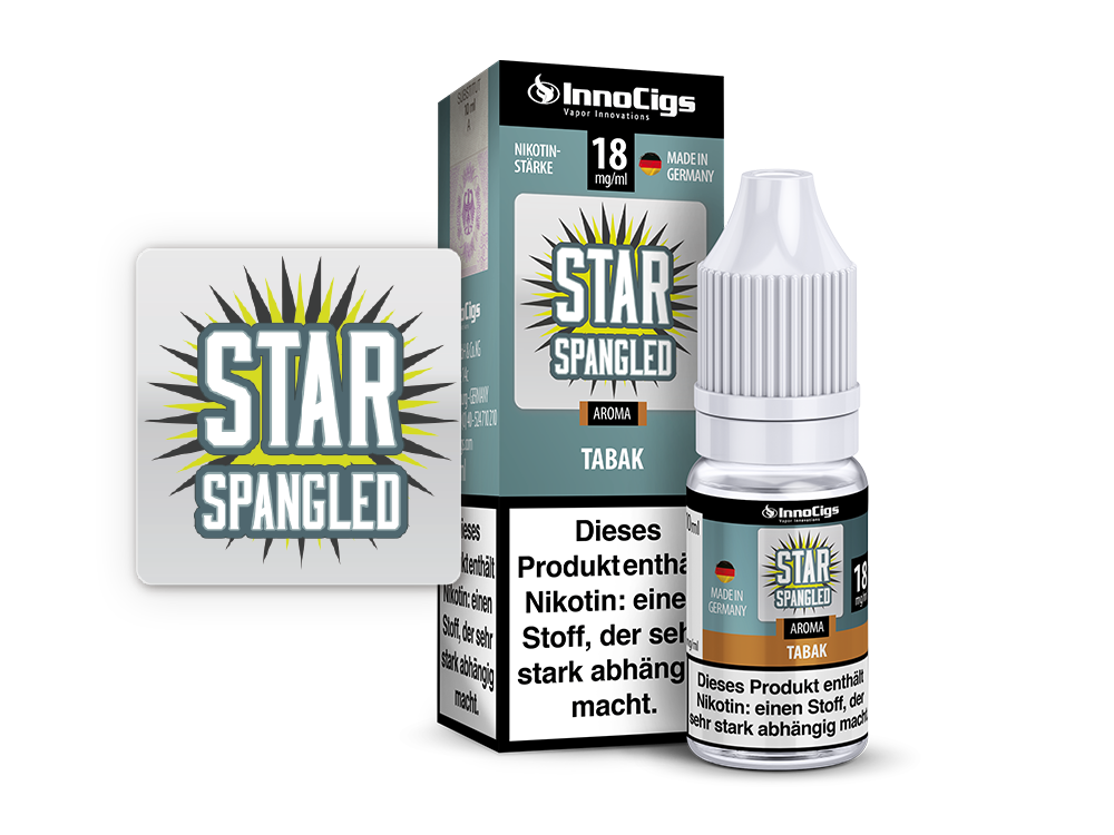 Star Spangled Tabak Aroma - Intensiver Geschmack für E-Zigaretten