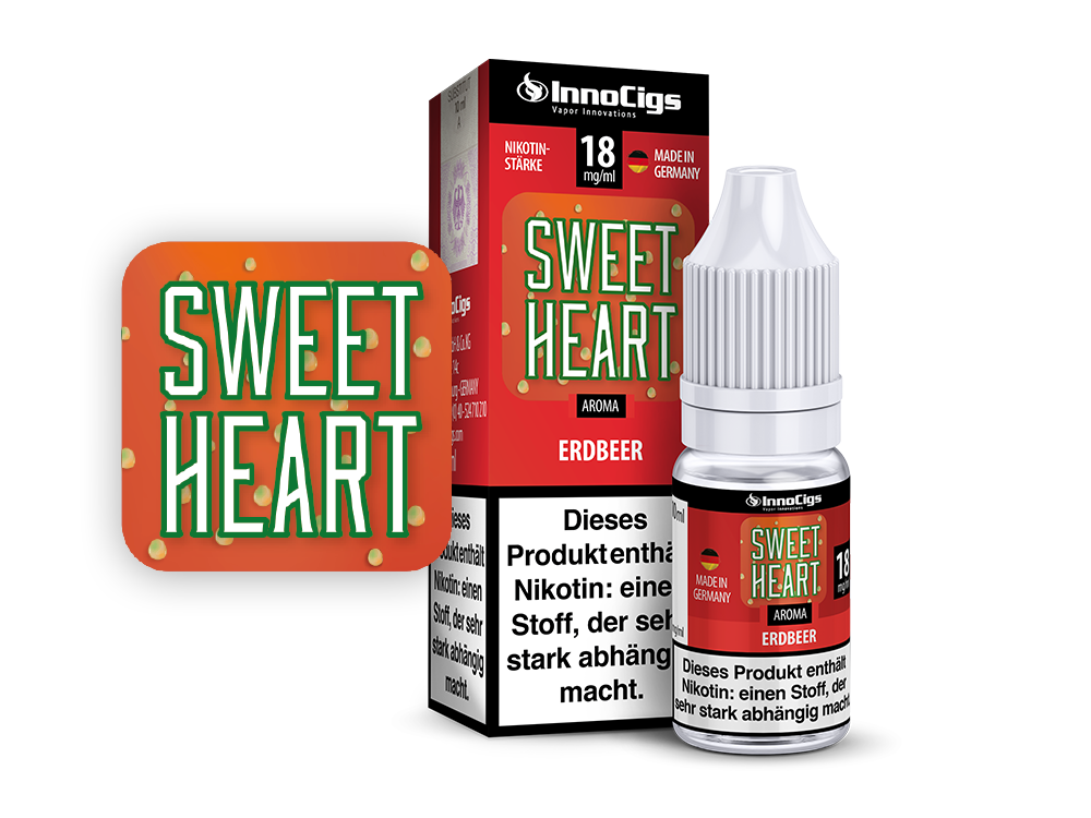 Sweetheart Erdbeer Aroma - Fruchtiger Genuss für E-Zigaretten