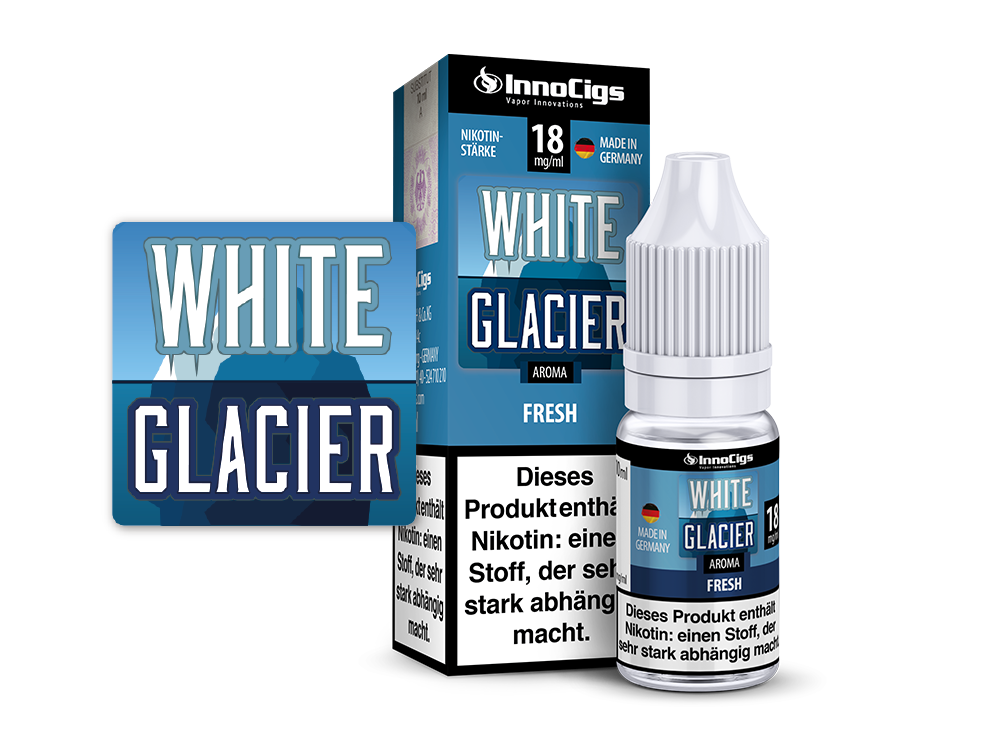 White Glacier Fresh Aroma - Frisches Liquid für E-Zigaretten