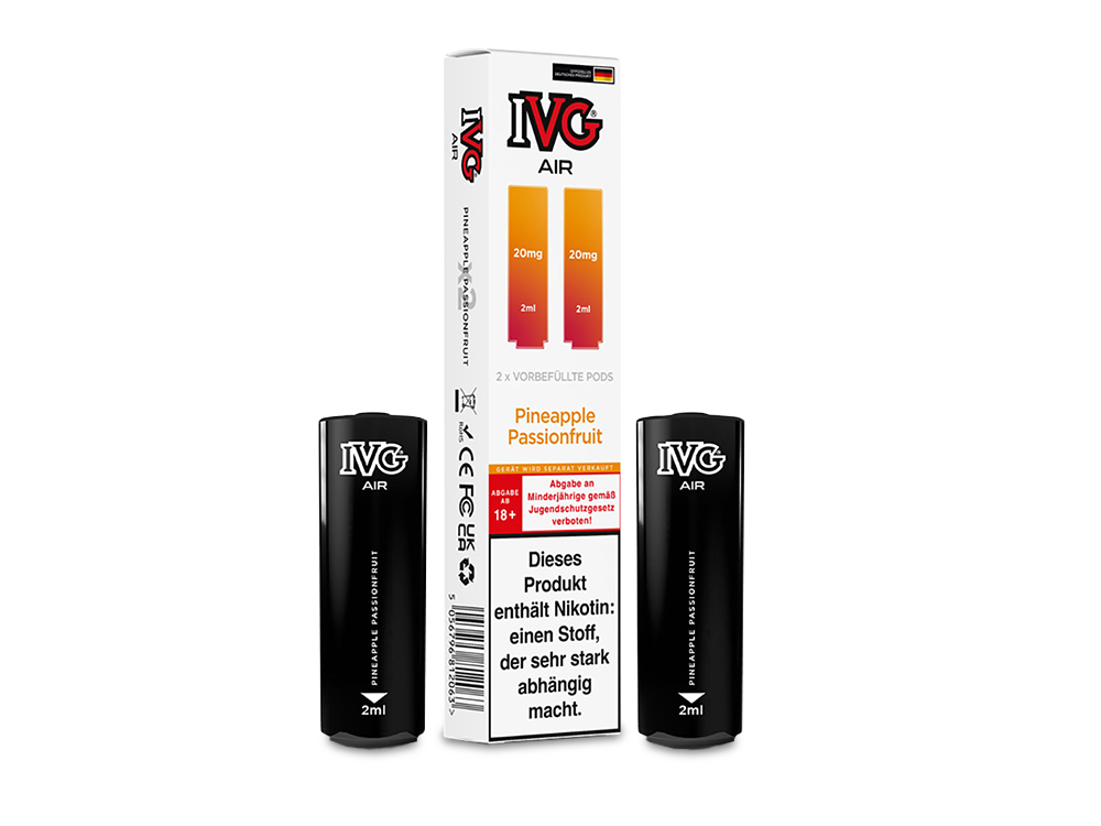 IVG AIR Pod (2 Stück pro Packung) - Erfrischender Blue Raspberry Ice