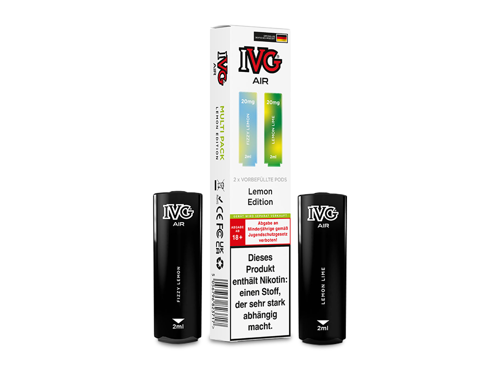 IVG AIR Pod Multi Flavour Edition Blue Raspberry Genuss
