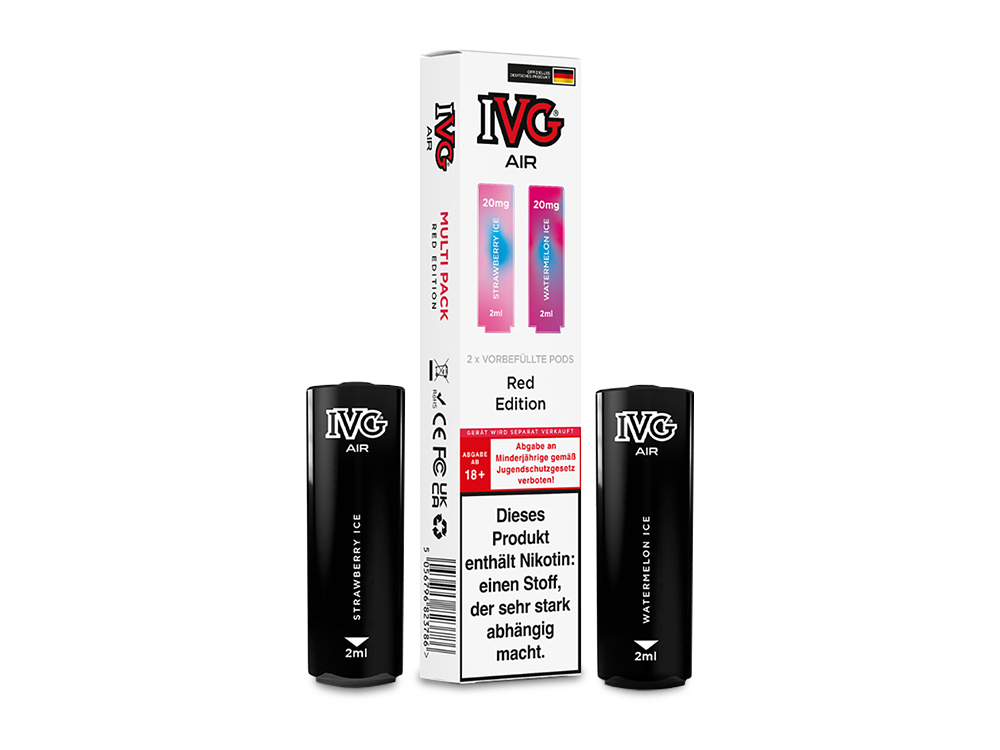 IVG AIR Pod Multi Flavour Edition Blue Raspberry Genuss