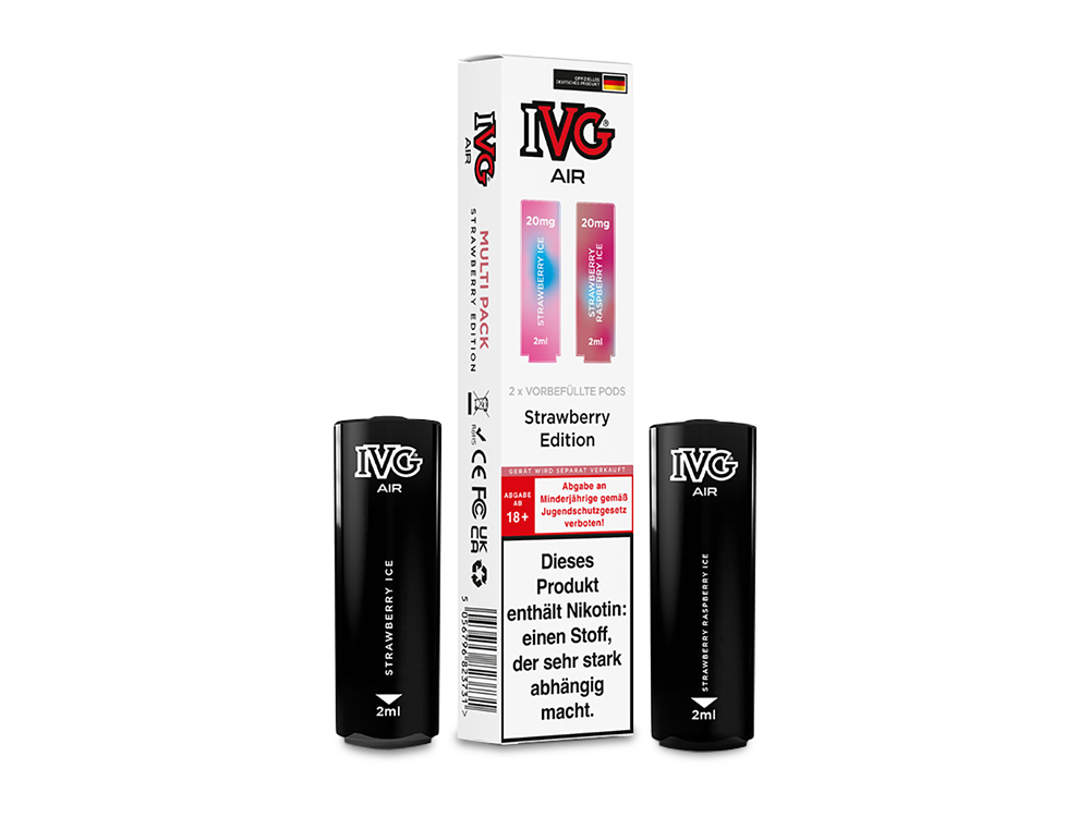 IVG AIR Pod Multi Flavour Edition Blue Raspberry Genuss