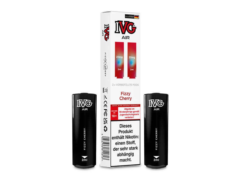 IVG AIR Pod (2 Stück pro Packung) - Erfrischender Blue Raspberry Ice