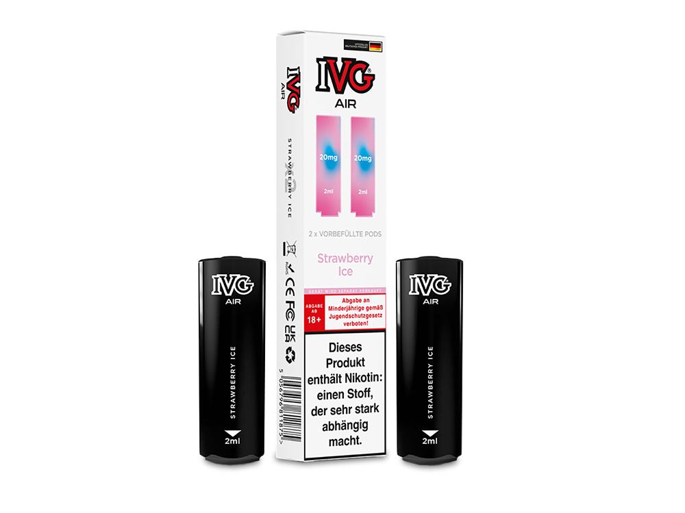 IVG AIR Pod (2 Stück pro Packung) - Erfrischender Blue Raspberry Ice