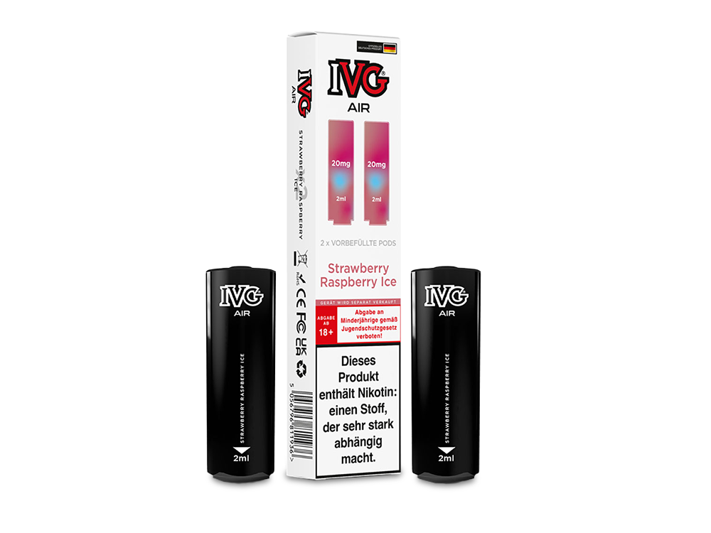 IVG AIR Pod (2 Stück pro Packung) - Erfrischender Blue Raspberry Ice