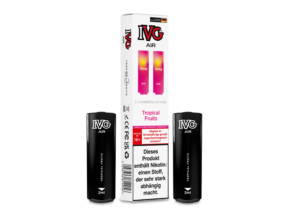 IVG AIR Pod (2 Stück pro Packung) - Erfrischender Blue Raspberry Ice