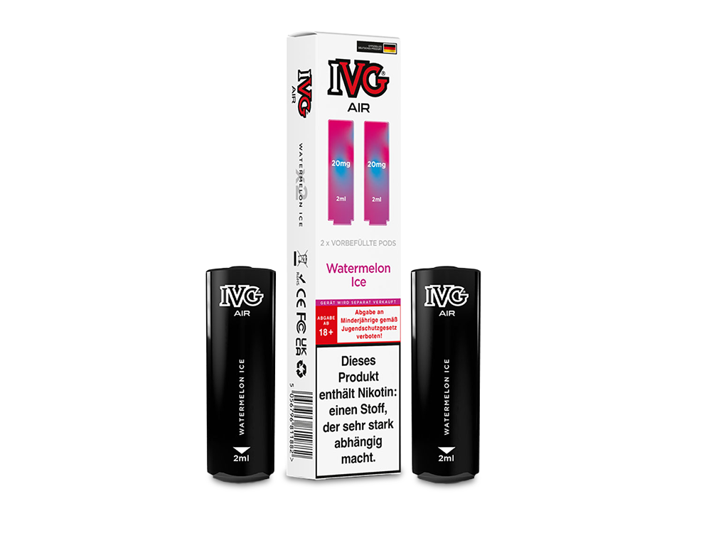IVG AIR Pod (2 Stück pro Packung) - Erfrischender Blue Raspberry Ice