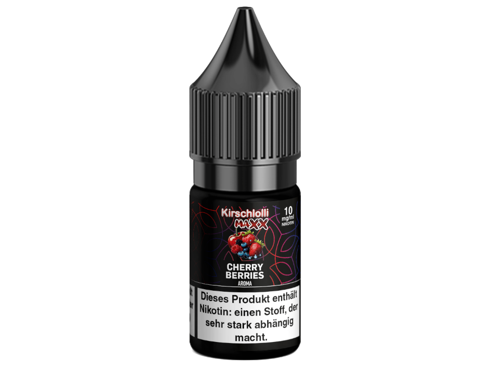 Kirschlolli Maxx Nikotinsalz Liquid Cherry Berries Genuss