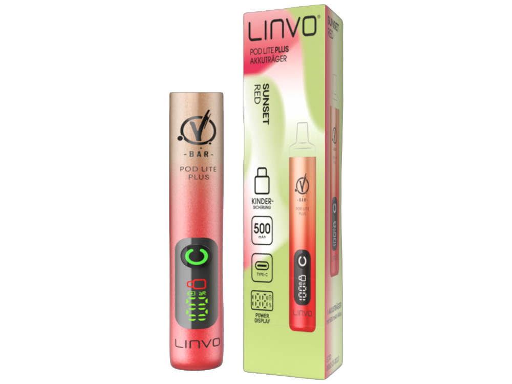 Linvo - Pod Lite Plus Akku 500 mAh mit Zugautomatik