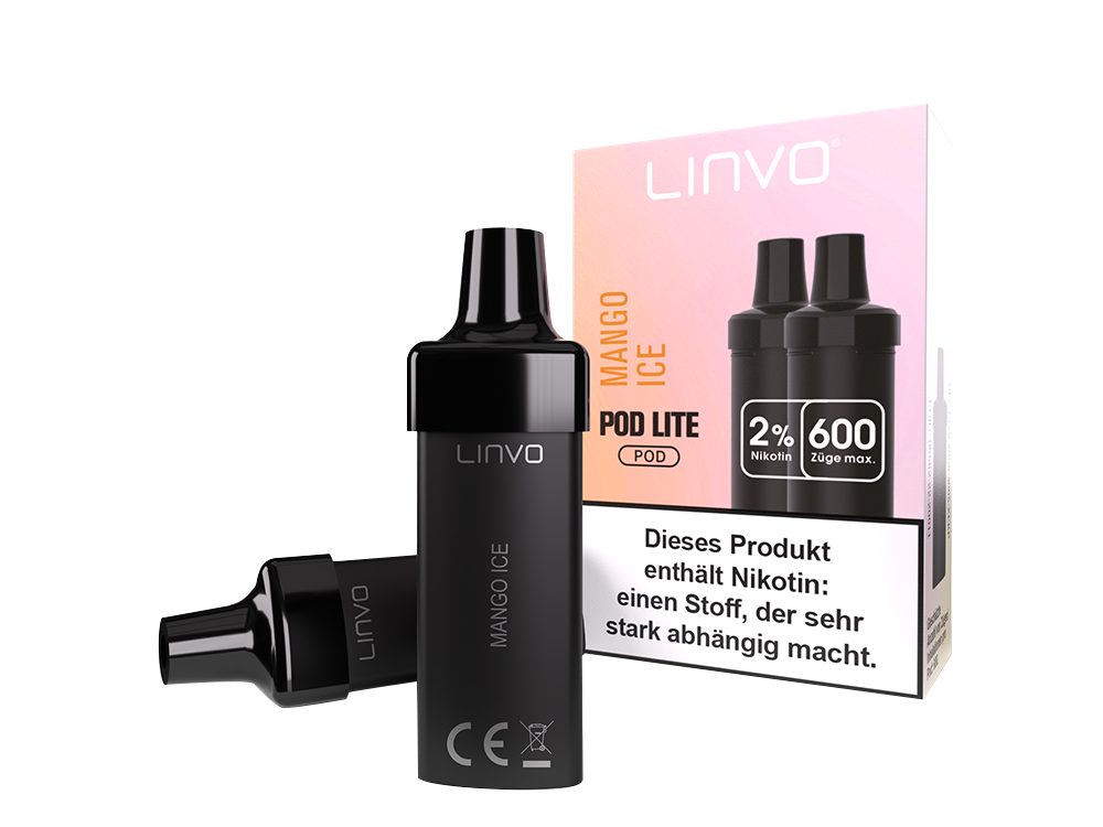 Linvo - Pod Lite Cartridge Banana Ice Cream Genuss
