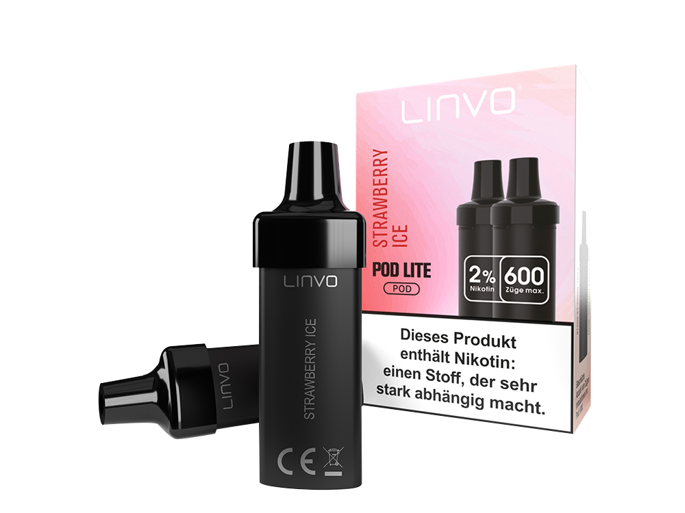 Linvo - Pod Lite Cartridge Banana Ice Cream Genuss