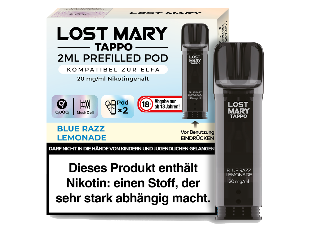 Lost Mary Tappo Pod 2 Stück Packung Fruchtigen Genuss