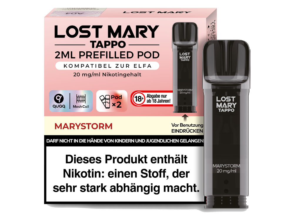 Lost Mary Tappo Pod 2 Stück Packung Fruchtigen Genuss