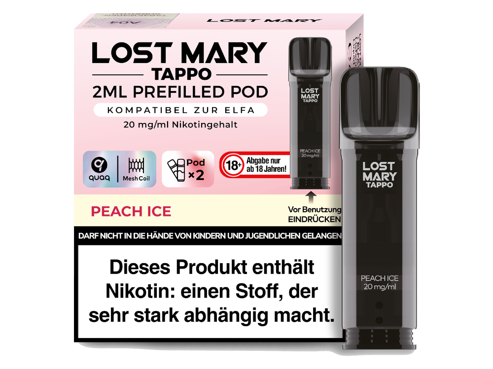 Lost Mary Tappo Pod 2 Stück Packung Fruchtigen Genuss