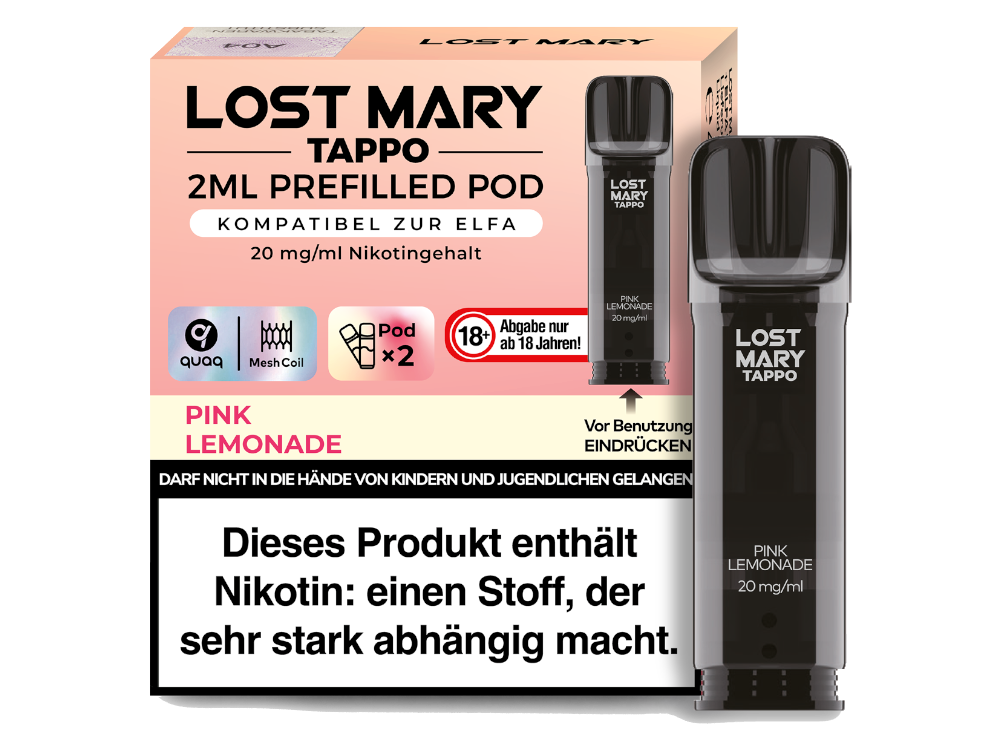Lost Mary Tappo Pod 2 Stück Packung Fruchtigen Genuss