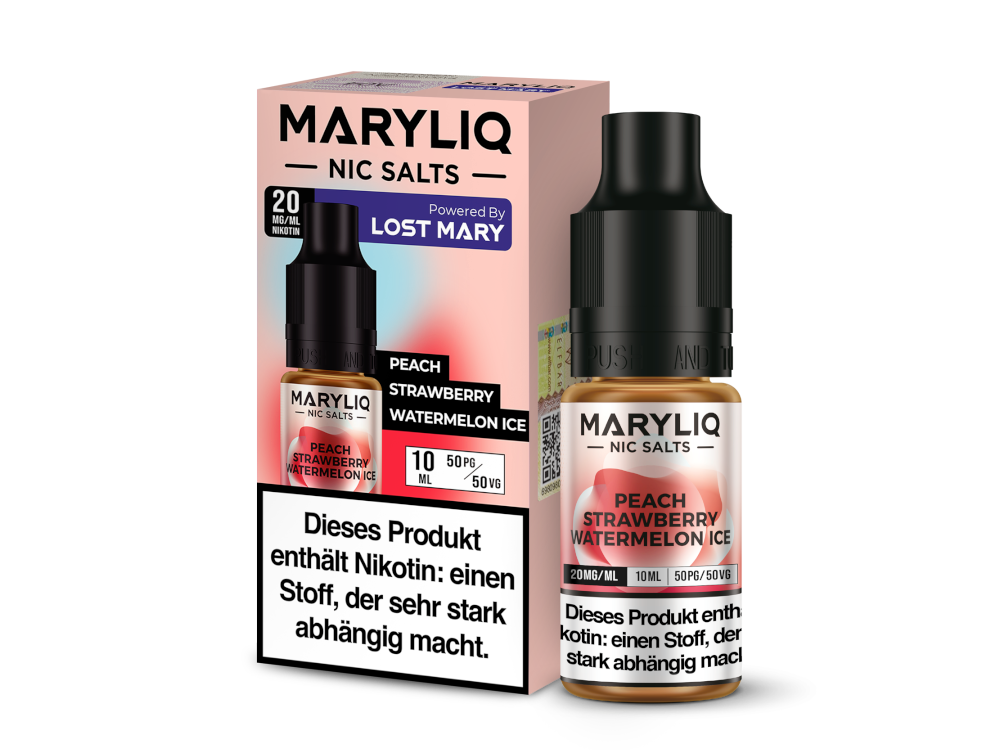 MARYLIQ Nikotinsalz Liquid Fruchtige Erfrischung Eis