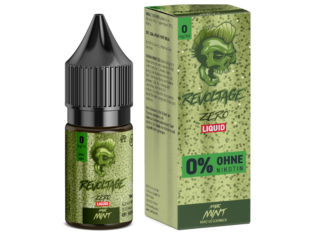 Revoltage Hybrid Nikotinsalz Liquid Magic Mint Erfrischung