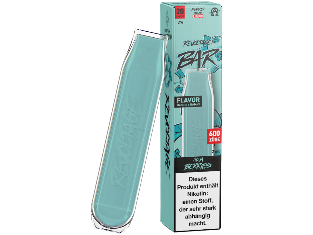 Revoltage Bar Einweg E-Zigarette - Aqua Berries Genuss