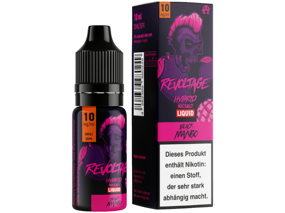 Revoltage - Hybrid Nikotinsalz Liquid - Fruchtiger Mango Genuss