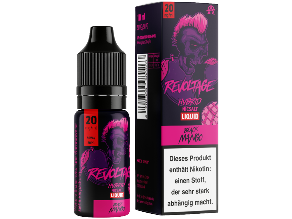 Revoltage - Hybrid Nikotinsalz Liquid - Fruchtiger Mango Genuss