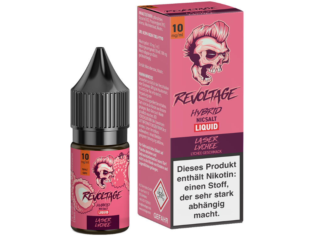 Revoltage - Hybrid Nikotinsalz Liquid mit Litschi Geschmack